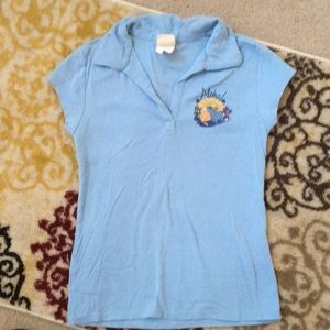 Disney vintage EEyore Aloha shirt. Size M Jr EUC